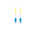 Lanberg FO-LULU-SS11-0010-YE Monomódusú OS2 9/125 LSZH 2xLC/UPC szimplex 1m optikai patch kábel