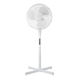   Deltaco NORDIC HOME FT-530 410 mm, három fokozat, 50 W, dönthető, fehér Ventilátor