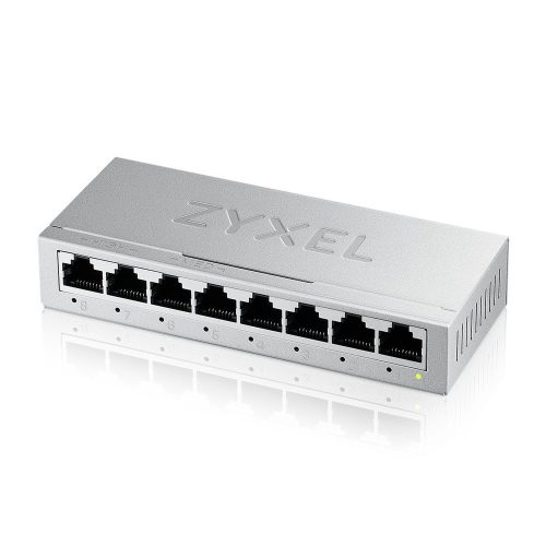 Zyxel GS-108BV5-EU0101F v5 8xGbE LAN port nem menedzselhető asztali Switch