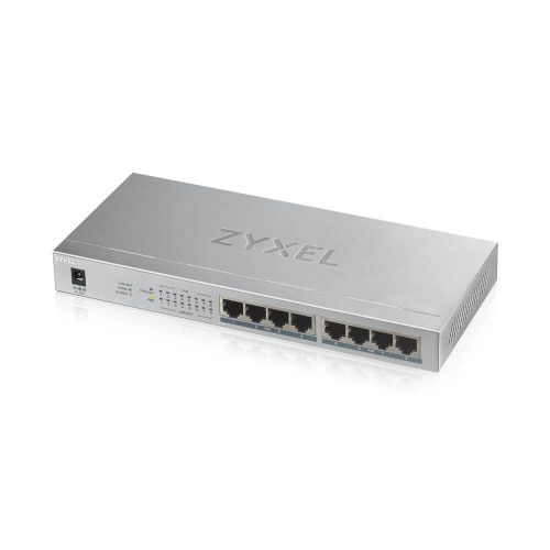 Zyxel GS1008HP-EU0101F 8xPoE+ GbE LAN port (60W) nem menedzselhető PoE+ Switch
