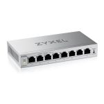 Zyxel GS1200-8-EU0103F v3 8xGbE LAN port web menedzselhető asztali Switch