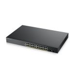 Zyxel GS1900-24HPV2-EU0101F v2 24xGbE PoE LAN (170W) port L2 smart menedzselhető Switch