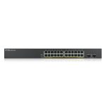 Zyxel GS1900-24HPV2-EU0101F v2 24xGbE PoE LAN (170W) port L2 smart menedzselhető Switch