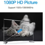 Vention Displayport -> HDMI,  (fekete), 3m, kábel