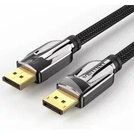   Vention Displayport/M -> Displayport/M (fekete), 3m,  kábel