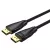 Vention Displayport/M -> Displayport/M (Szövet, fekete), 2m,  kábel