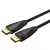 Vention Displayport/M -> Displayport/M  (Szövet, fekete), 10m, kábel