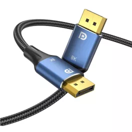 Vention DisplayPort/M (8K,HD, szövet, alu), 1,5m, kábel