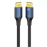Vention DisplayPort/M (8K,HD, szövet, alu), 1,5m, kábel