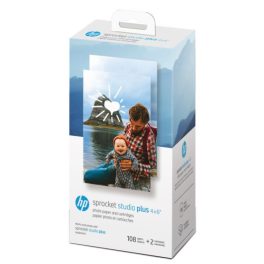 HP Sprocket Studio Plus fotópapír és tintapatron