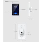 Ubiquiti UniFi UA-Intercom-Viewer Access érintőképernyős videotelefon