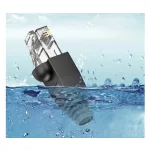 Vention RJ45 (PVC, fekete), 50 darab, védőburkolat