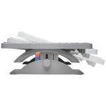 Kensington Lábtámasz, állítható, SoleMate Pro Elite, szürke