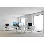 Kensington SmartFit helytakarékos monitorkar 2 monitornak