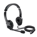 Kensington Mikrofonos fejhallgató USB-A csatlakozóval HiFi