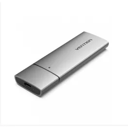 Vention M.2 NGFF SSD (USB 3.1 Gen 2-C, alu, szürke), ház