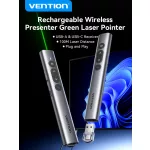 Vention akkumulátoros,újratölthető, lézer pointer & prezenter