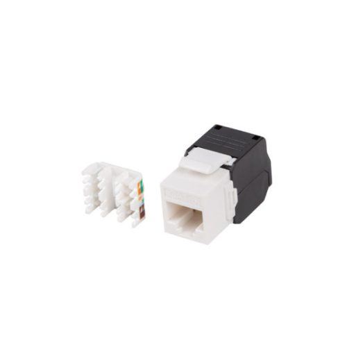 Lanberg KSU6-4000 Cat.6 UTP árnyékolatlan szerszám nélkül szerelhető Keystone Jack