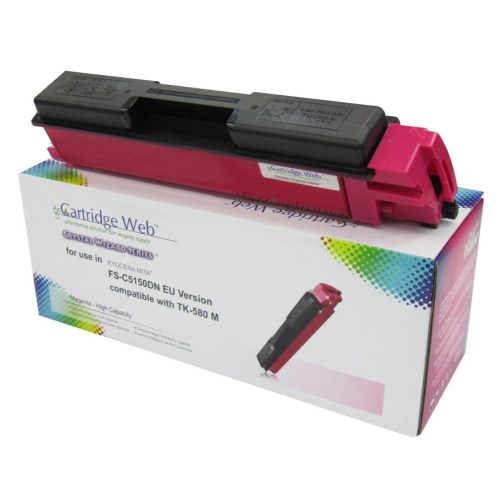 KYOCERA TK580 Toner Magenta CHIPPES  CartridgeWeb (For use)