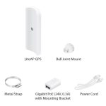 Ubiquiti LiteBeam LAP-GPS 5AC 5GHz 90° 17dBi GPS szektor antenna