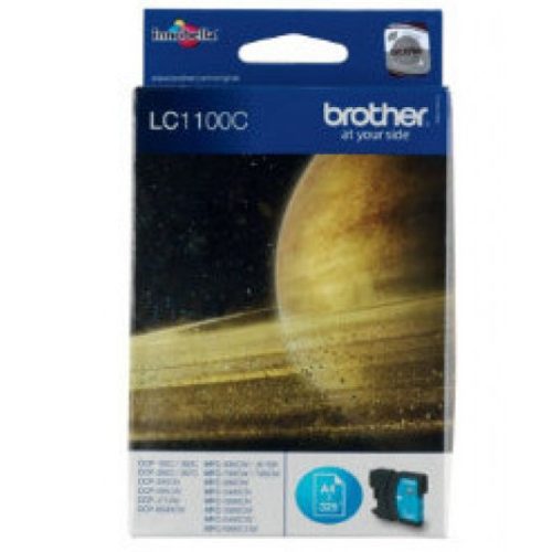 Brother LC1100C Tintapatron Cyan 5,5 ml 325 oldal kapacitás