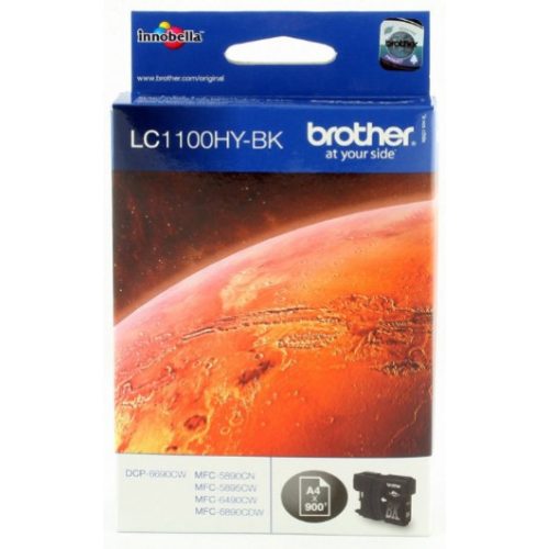 Brother LC1100HYBK Tintapatron Black 21,6 ml 900 oldal kapacitás