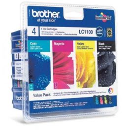   Brother LC1100BKCMY Tintapatron csomag BKCMY 12,1 ml + 3*5,5 ml