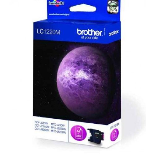 Brother LC1220M Tintapatron Magenta 300 oldal kapacitás