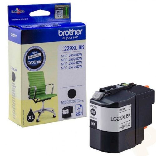 Brother LC229XLBK Tintapatron Black 48,2 ml 2.400 oldal kapacitás