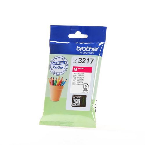 Brother LC3217M Tintapatron Magenta 7,2 ml 550 oldal kapacitás