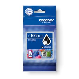   Brother LC552XLBK Tintapatron Black 60 ml 3.000 oldal kapacitás