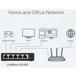 TP-LINK SWITCH LS105G 5-Port Gigabit Desktop