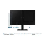 SAMSUNG 27" LS27D600UAUXEN QHD IPS 16:9 5ms ViewFinity S6 S60 UD monitor