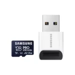 SAMSUNG SD kártya 128GB, PRO Ultimate olvasóval