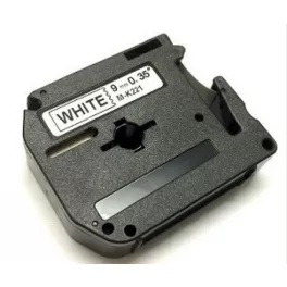 Utángyártott BROTHER MK221BZ szalagkazetta 9mm x 8m IK