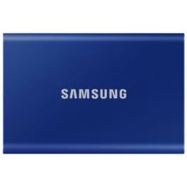SAMSUNG SSD Külső, 1TB, T7, Indigó Kék, USB 3.2