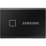 SAMSUNG SSD Külső, 1TB, T7 Touch, Fekete, USB 3.2
