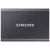 SAMSUNG SSD Külső, 1TB, T7, Titán Szürke, USB 3.2