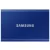SAMSUNG SSD Külső, 2TB, T7, Kék, USB3.2/USB Type-C
