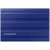 SAMSUNG SSD Külső, 1TB, T7 Shield, Kék, USB 3.2