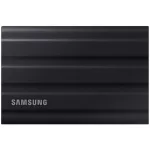 SAMSUNG SSD Külső, 1TB, T7 Shield, Fekete, USB 3.2