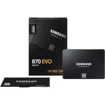 SAMSUNG SSD Belső, 250GB, 870 EVO, 2.5, SATA3