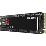 SAMSUNG SSD Belső, 2TB, 990 PRO, PCIe 4.0, NVMe 2.0, 1200 TBW