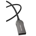 Vention USB (Autóba, bluetooth 5.0 audio, szürke) 1,5m, adapter