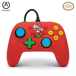   PowerA Nano vezetékes kontroller Nintendo Switch - Mario Medley