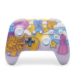   PowerA Nintendo Switch Enhanced vezeték nélküli kontroller  - Mushroom Kingdom Pop Art