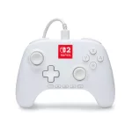 PowerA Advantage vezetékes kontroller Nintendo Switch 2 Lumectra- Fehér