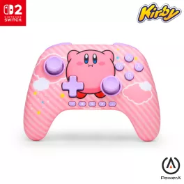   PowerA  Advantage vezeték nélküli Nintendo Switch kontroller -Kirby Puff