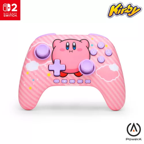 PowerA  Advantage vezeték nélküli Nintendo Switch kontroller -Kirby Puff