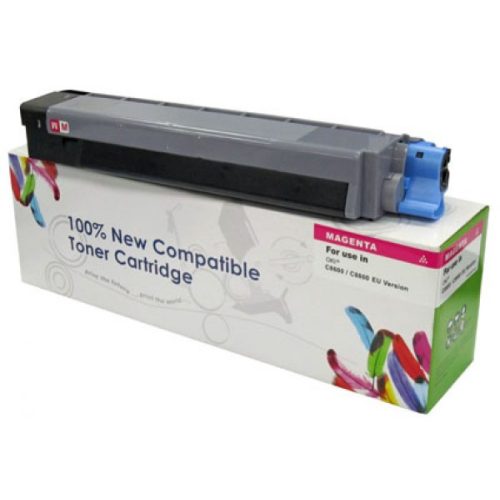 Utángyártott OKI C810 Toner Magenta 8.000 oldal kapacitás  CartridgeWeb